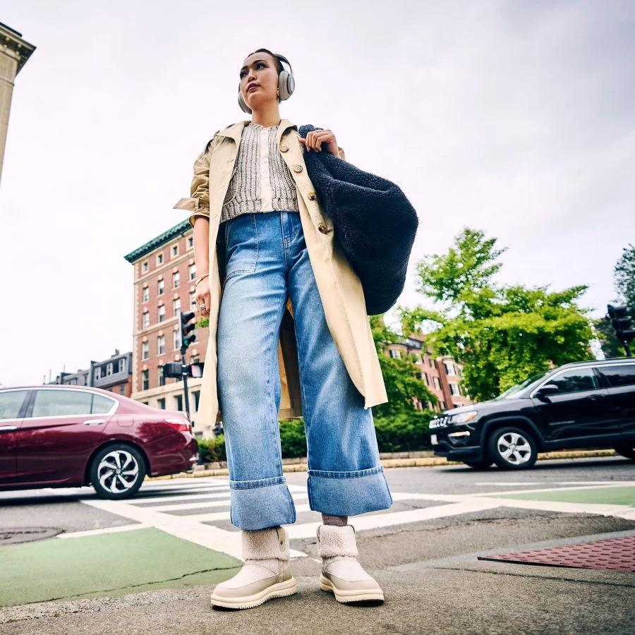 Camden Cuff Wool Cozy - Tan 4 Camden Cuff Wool Cozy - Tan - Image 2