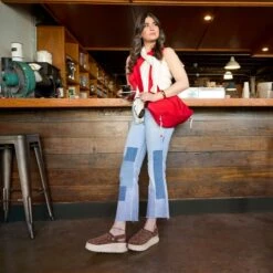 Delray Clog Suede - Brown Leopard -Hey Dude Store FH25 HEYDUDE DELRAY CLOG 44259 2GA Leopard TX 3P1A7662